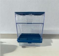 Akıllı Kuş Yemliği, Tünekli, Sarı,Beyaz, Kırmızı, Mavi Renklerde