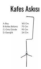 Kuş Kafesi Askısı 165 cm.