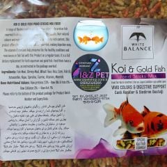 Balık Yemi White Balance Koi & Goldfish Pond Yem 500 Gr.