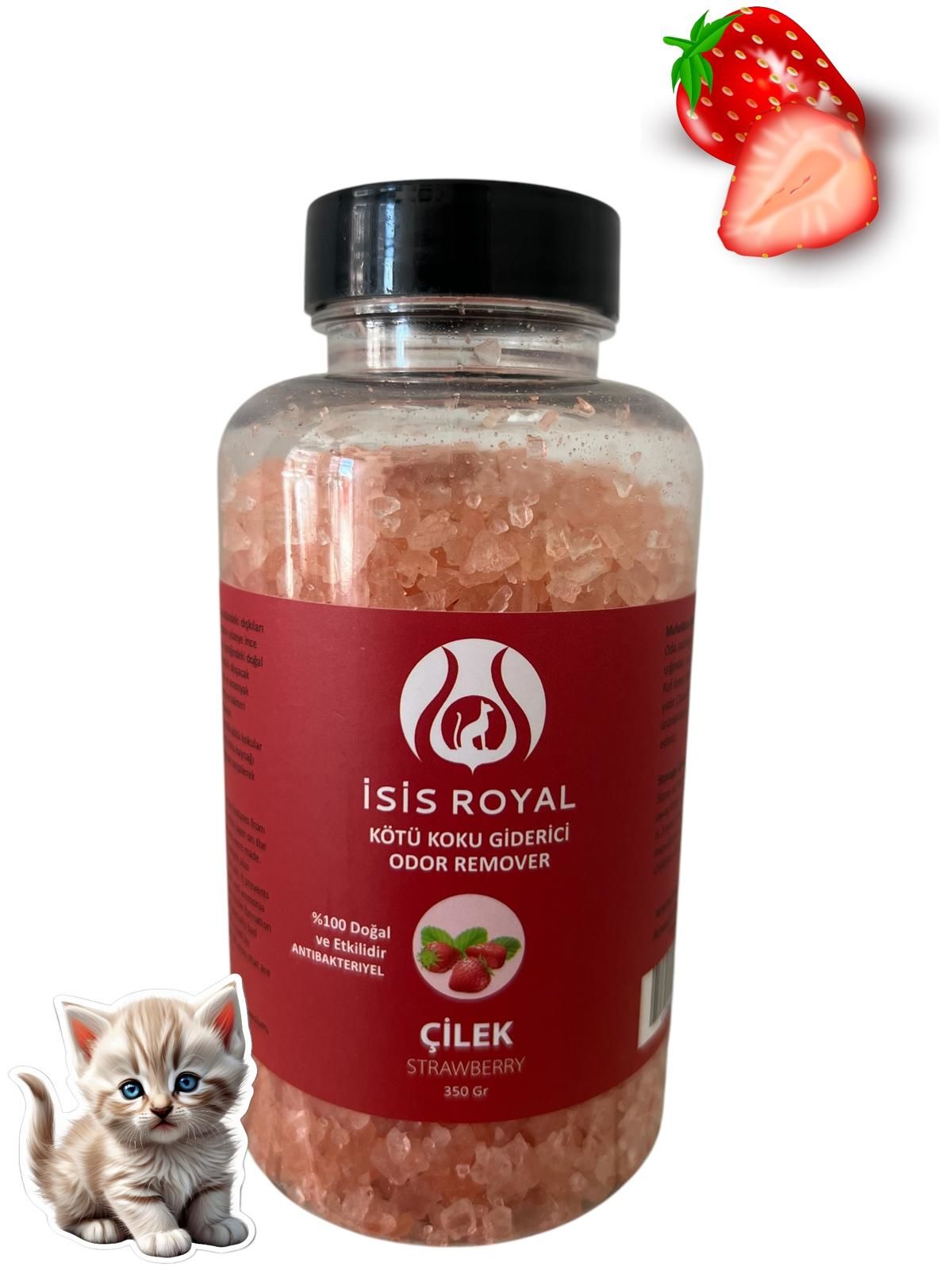 KEDİ KUMU KOKU GİDERİCİ , ÇİLEK, 350 Gr.