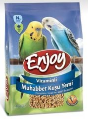 ENJOY VİTAMİNLİ MUHABBET KUŞU YEMİ 400 Gr.